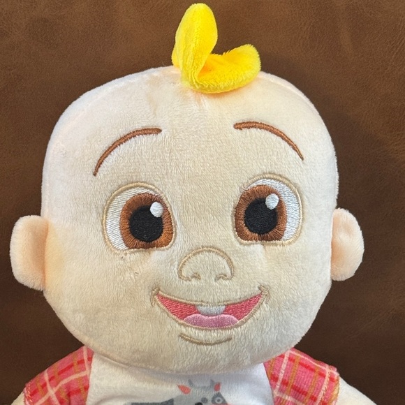 CoComelon JJ 18” Plush with Yellow and Blue Outfit - Picture 2 of 3